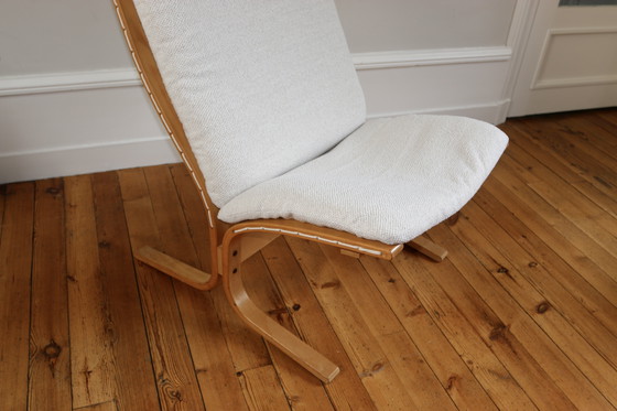 Image 1 of Paire de Fauteuils Lounge Scandinaves Vintage et Ottoman Relling Modèle Siesta 1960