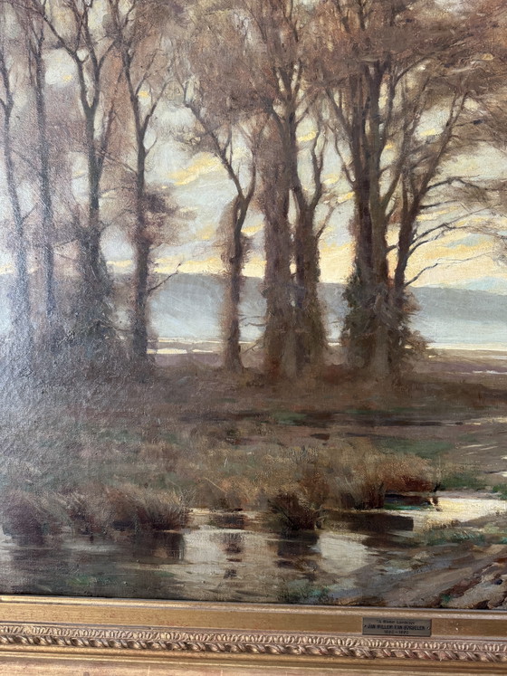 Dipinto Monumentale Jan Willem Von Borselen (1825-1892) – Dipinti e disegni, Canvas, Wood (photo 12 of 15)