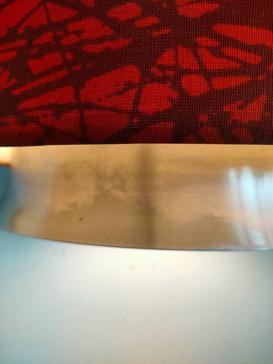 Image 1 of Lampada a sospensione ad anello Dijkstra vintage anni '60/'70, in condizioni da mercatino dell'usato.