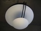 Image 1 of Lampada da soffitto vintage Tre Ci Luce di Luciano Cesaro per Vega.