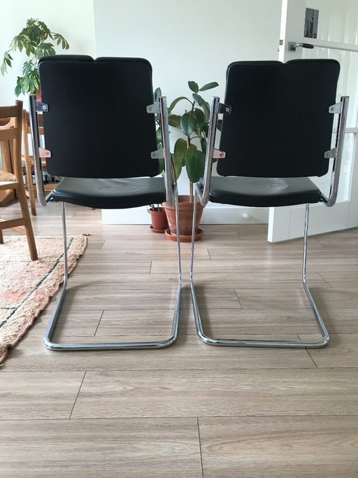 Jean Prouvé Tecta stoel x2