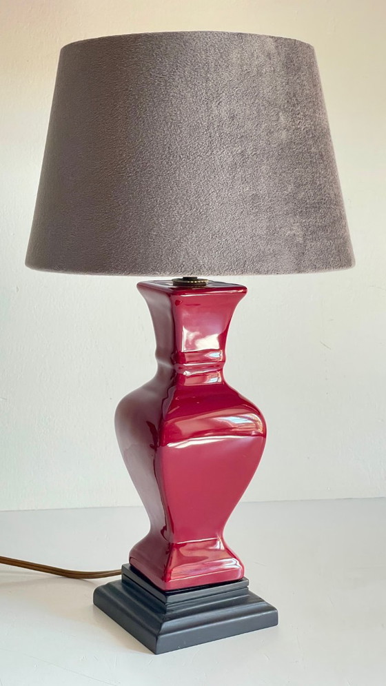 Lampada da tavolo VINTAGE chic in ceramica e velluto – Lampade da tavolo (photo 15 of 25)