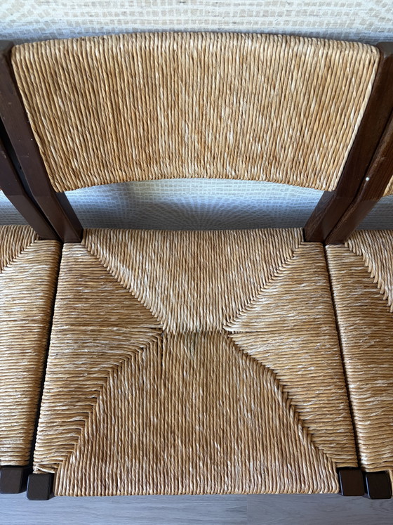 Image 1 of 4x Cees Braakman Pastoe stoelen 