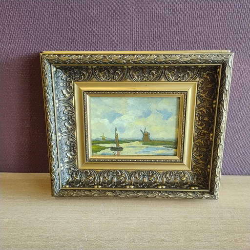 Oil painting in a beautiful frame!