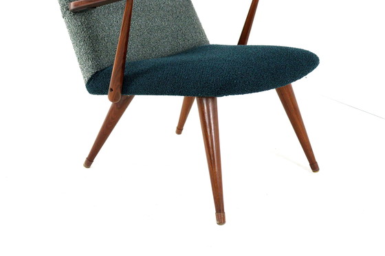 Image 1 of Akerblom Schwedisch Zweifarbiger Sessel Stuhl Vintage