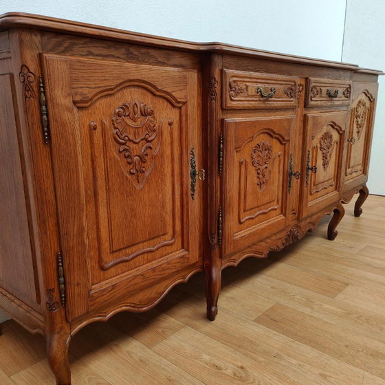 Country Vintage Louis XV Sideboard Wall Cabinet Buffet Cabinet 505 – Wood (photo 8 of 18)