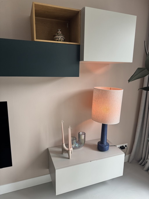 Système d'armoires Sangiacomo Lampo – wandkast, Wood, Mdf