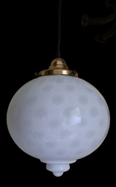 Image 1 of VINTAGE 70' PEILL & PUTZLER DECKENLEUCHTE WEISS
