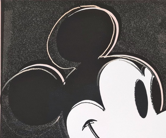 Image 1 of After Andy Warhol, Mickey Mouse, 1980s, Lithograph