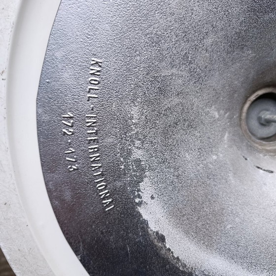 Image 1 of Rare 50cm h  x90cm diameter marmer Eero Saarinen Knoll International Tulip Lounge tafel