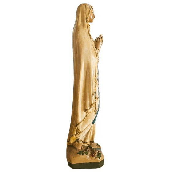 Image 1 of Vintage XL Religious Mary statue 1960s