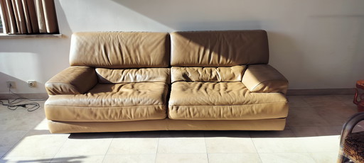 Lounge 2 x 2-Sitzer Leder