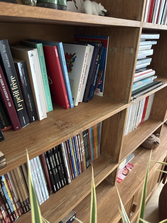 Image 1 of Boekenkast/bibliotheek van teakhout