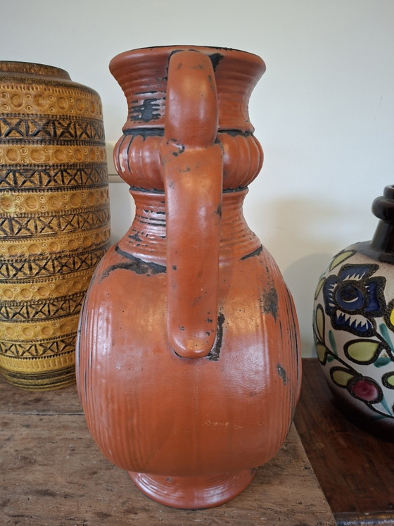 Image 1 of Large Carstens Tonnieshof West Germany floor vase/lamp base