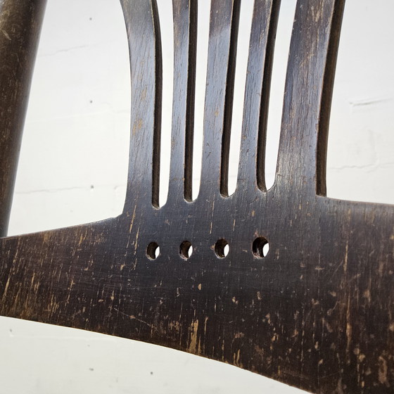 Image 1 of Antique Art Nouveau Viennese Jakob and Josef Kohn Chair (Thonet Style) Antique Webbing Chair