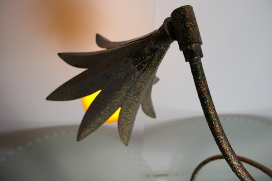 Vintage Design Glitterlamp Pola Design A Veen – Tafellampen, Metal (photo 6 of 13)