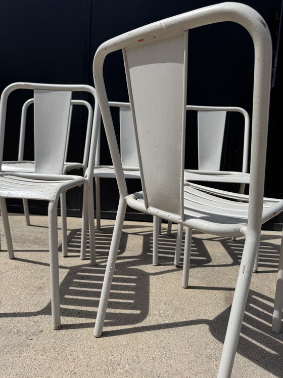 Image 1 of Tolix Bistro-Stühle aus den 1960er Jahren