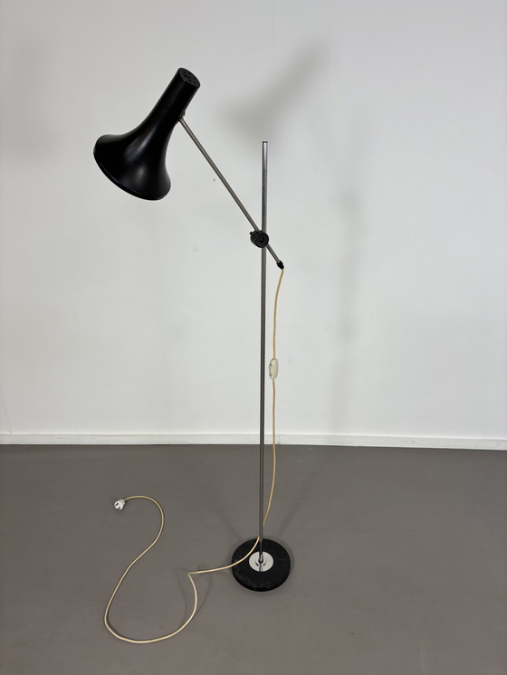 Image 1 of Lampada da terra vintage Dijkstra "Canna da pesca" anni '60