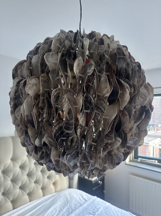 Image 1 of Grande suspension exclusive en coquille d'huître (Woonwinkel Hillegersberg)