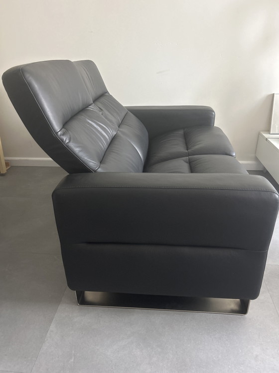 Stressless Wave 2 Zits – 2 zitsbanken, Leather, Metal (photo 3 of 7)