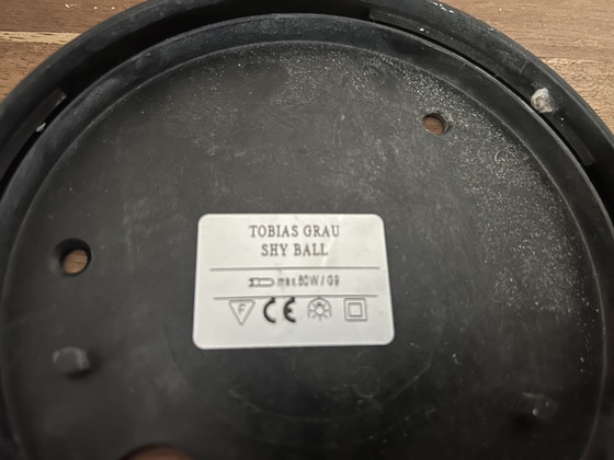 Image 1 of Tobias Grau  Shy Ball Wall Or ceiling lamp , Aluminum satin With opall glass