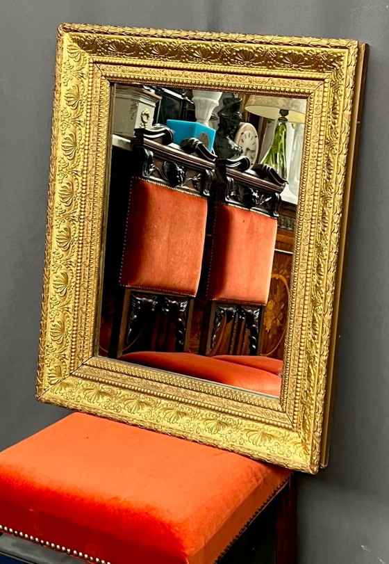 Specchio antico con cornice a baguette – Wood, Glass (photo 4 of 7)