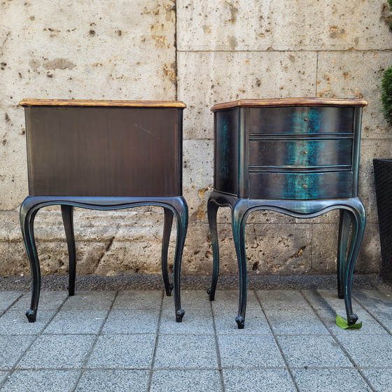 Image 1 of Pareja de cómodas galveadas, s. XX - Francia