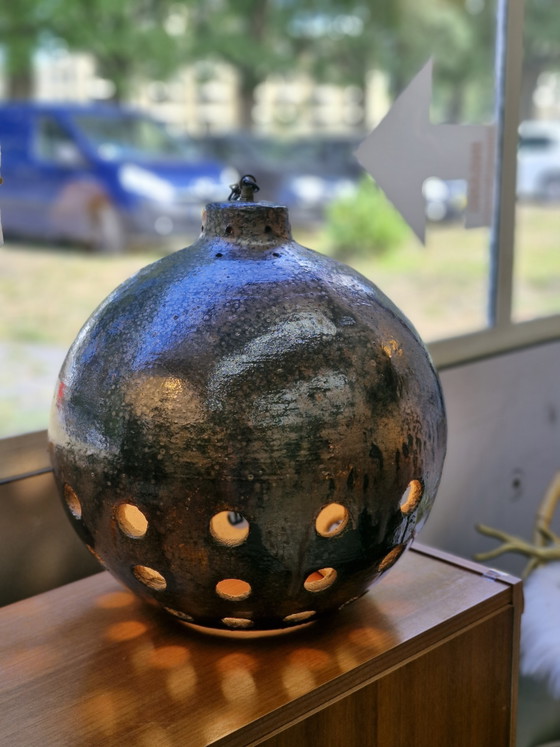 Brutalist Sejer Keramik Pendant Lamp (60s/70s) – Ceramic (photo 8 of 9)