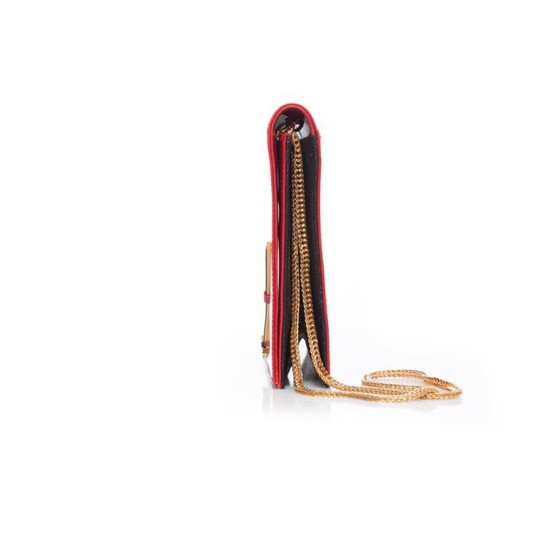 Image 1 of Borsa a tracolla Valentino, vintage in pelle rossa lucida