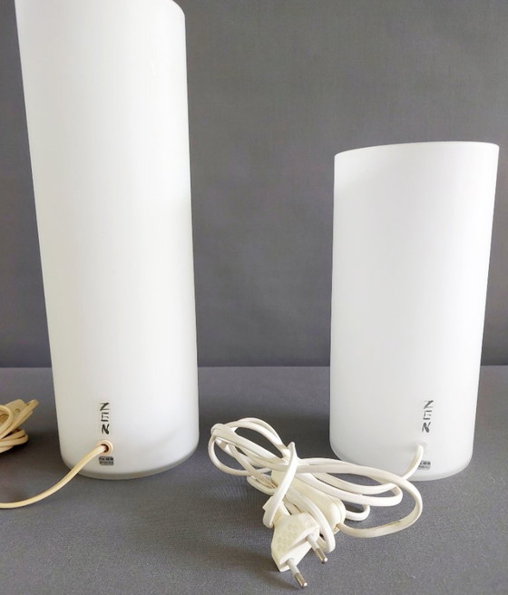 Set Volux 'Zen' Table lamps – Glass (photo 11 of 14)