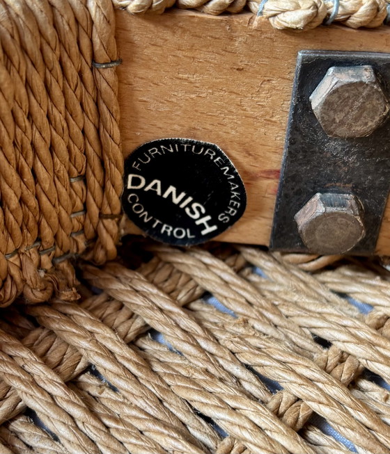 Image 1 of Een paar Deense eetkamerstoelen van Poul Volther voor Frem Rojle. Midden 20e eeuw.