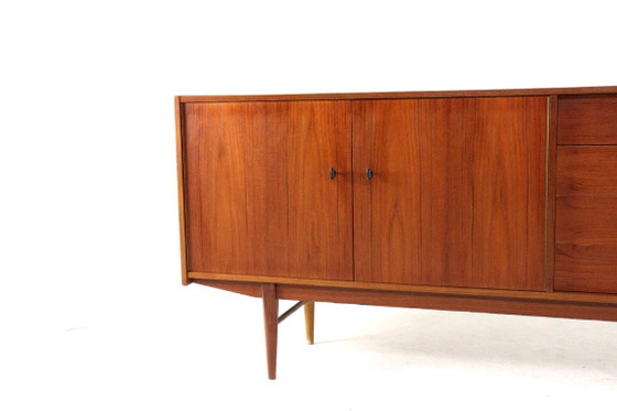 Buffet vintage en teck | 208 cm restauré – Buffet bas, Wood (photo 15 of 15)