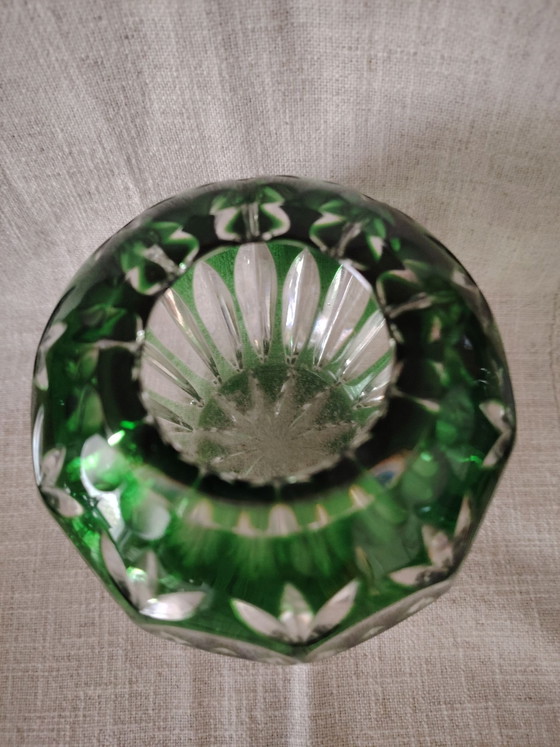Nachtmann Bamberg Crystal Vase, Basket and Bell, Decorative Objects, Green (photo 11 of 15)