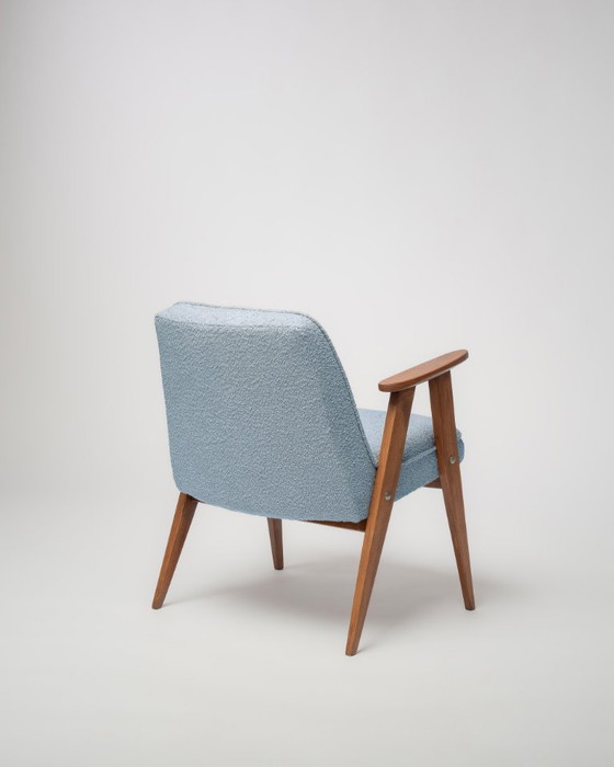 Image 1 of Vintage Gerestaureerde Chierowski 366 Mid Century Moderne Fauteuil