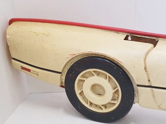 Image 1 of Giant Lamp Sign 232 cm Long Molded Plastic Racing Car 1970 Vintage
