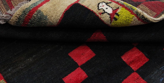 Image 1 of Original Persian carpet Gabbeh Ghashghai oriental carpet 250 cm x 157 cm old natural