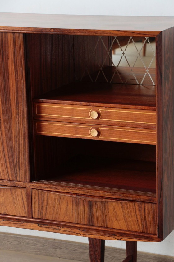 Image 1 of Skandinavisches Highboard aus Palisanderholz – Entwurf von E.W. Bach (1960er Jahre)