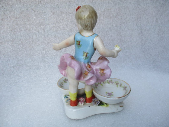 Image 1 of Juego de salero y pimentero de finales del siglo XIX, fabricado por Greiner & Sohne para Rauenstein.