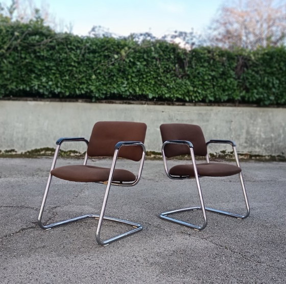 Image 1 of Coppia di poltrone vintage Strafor