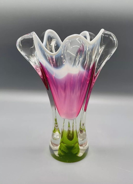 Chřibská Borske Sklo - Joseph Hospodka - Vase - Glass