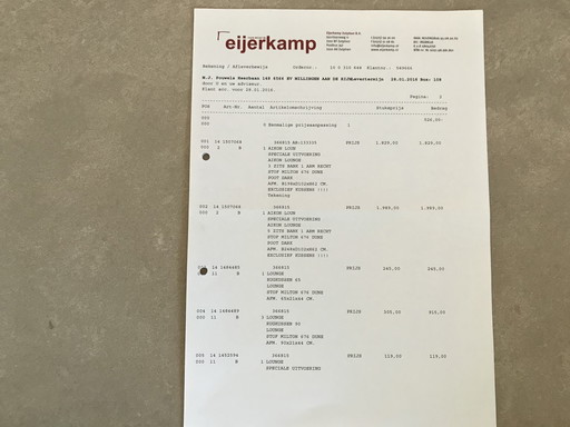 Canapé d'angle Aikon Lounge design en stock