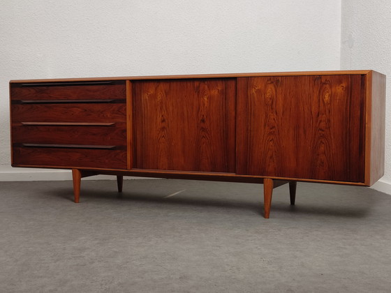 Image 1 of Ib Kofod Larsen 50's rosewood + teak sideboard 