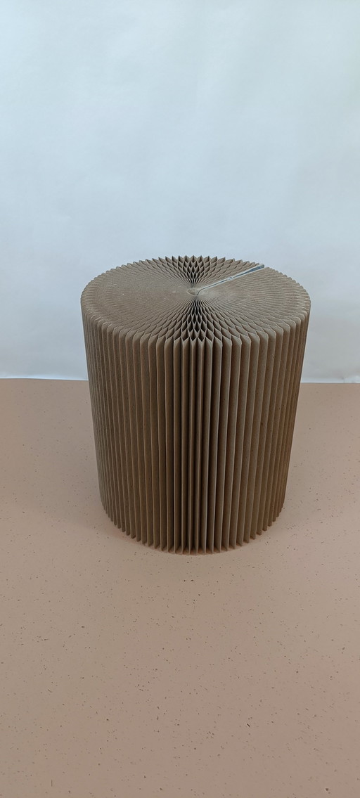 Table/tabouret d'appoint Harmonica - Carton - Vintage