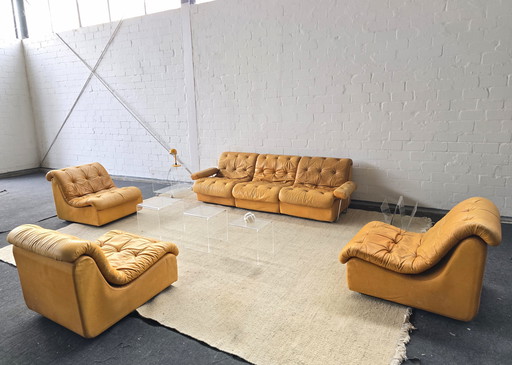 Modular sofa Vintage sofa armchair 6üs 70s seating set Mid - Century