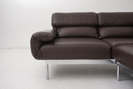 Image 1 of Canapé d'angle Rolf Benz Plura 380 Relax en cuir