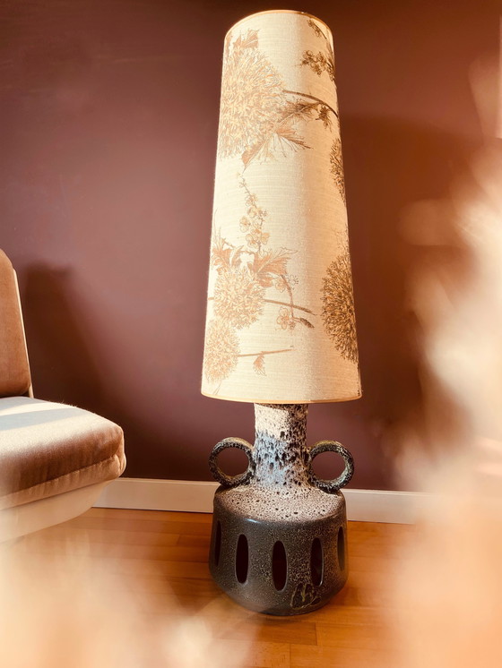 Image 1 of Lampada da terra Green Fat Lava