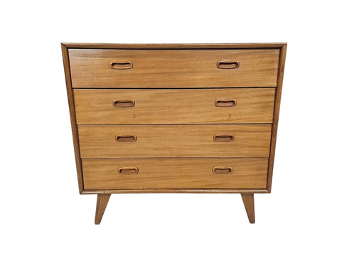 Fabrique de meubles Fristho - Commode - 4 tiroirs - Franeker - 1960s