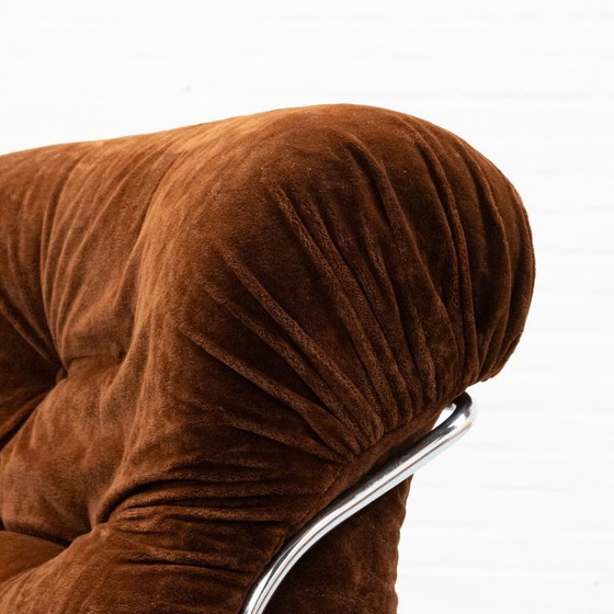 Image 1 of Set of Italian Corolla Armchairs by I.P.E 70's