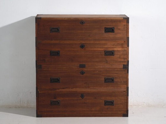 Antique Japanese Chest of Drawers - Taishō / Showa Period (c. ) #37 – Metal (photo 12 of 40)
