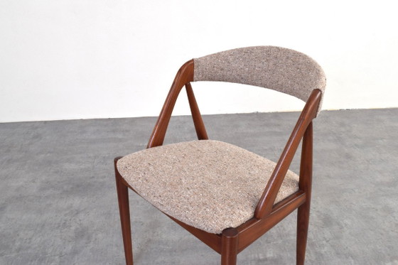 Image 1 of Chaises en teck style Mid-Century, modèle 31, par Kai Kristiansen pour Schou Andersen, années 1960, lot de 4
